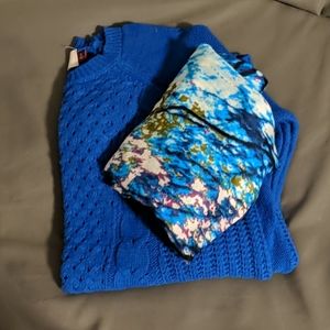 Sweater and Matching Scarf